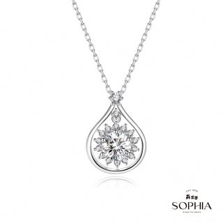 SOPHIA 蘇菲亞珠寶 - 艾莉絲 0.50克拉 18K白金 鑽石項鍊