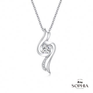 SOPHIA 蘇菲亞珠寶 - 戴納斯 0.30克拉 18K白金 鑽石項鍊