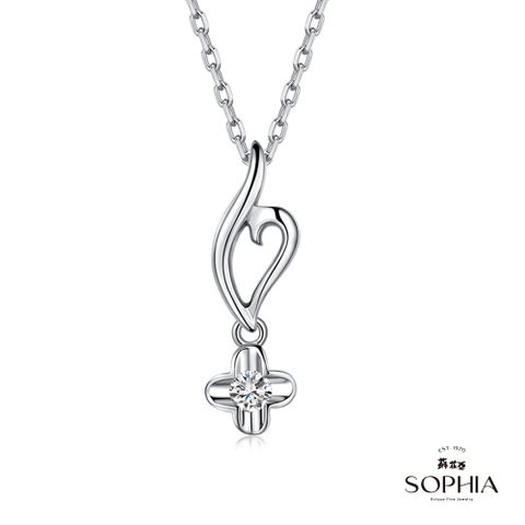 SOPHIA 蘇菲亞珠寶 - 菲希絲 14WK 鑽石項鍊