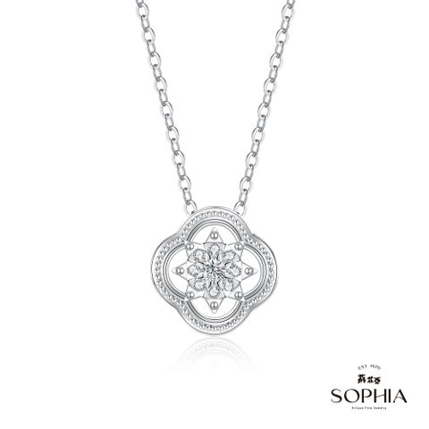 SOPHIA 蘇菲亞珠寶 - 伊芙 18K金 鑽石項墜