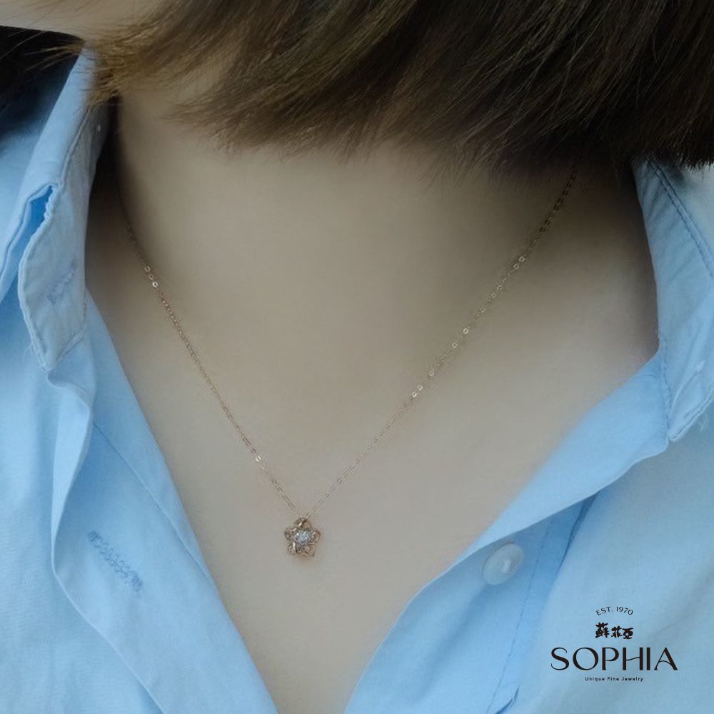 SOPHIA 蘇菲亞  珠寶 - 米婭 18K金 鑽石套鍊