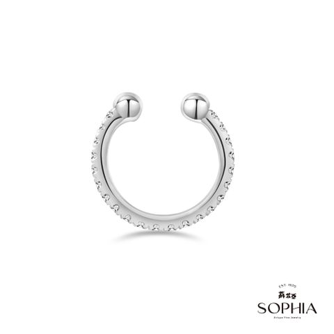 SOPHIA 蘇菲亞珠寶 - 邦妮 14K金 鑽石耳環-單邊