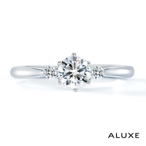 ALUXE 亞立詩 0.50克拉 FVS2 18K金 求婚鑽戒 RS2855