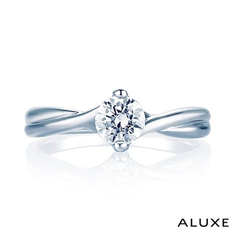 ALUXE 亞立詩 0.50克拉 FVS2 18K金 求婚鑽戒 RS2134