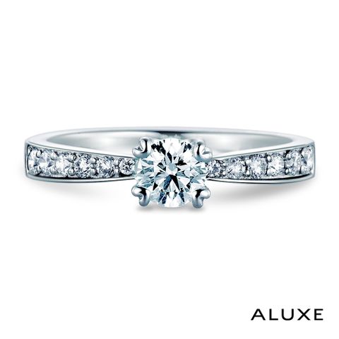 ALUXE 亞立詩 0.30克拉 FVS2 18K金 求婚鑽戒 RS0143