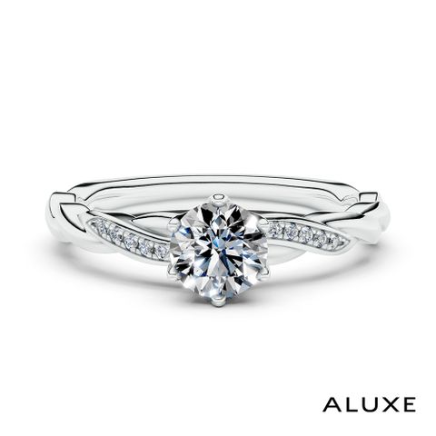 ALUXE 亞立詩 0.30克拉 FVS2 18K金 求婚鑽戒 RS0851