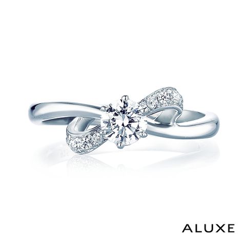 ALUXE 亞立詩 0.30克拉 FVS2 18K金 求婚鑽戒 RS0782