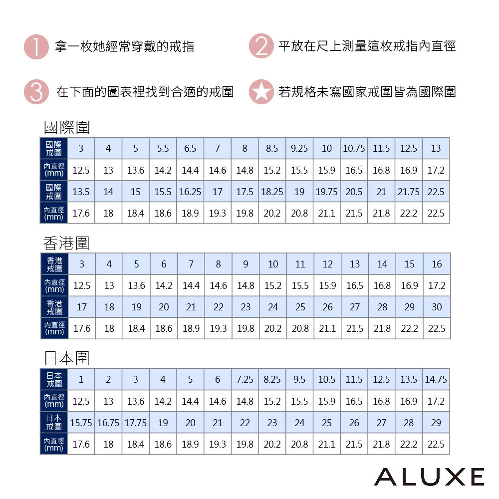 ALUXE 亞立詩 18K金 鑽石戒指 平行排鑽 RW0781