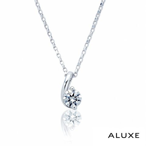 ALUXE 亞立詩 ALUXE 18K 0.30克拉 FVS2 經典鑽石項鍊 NS0680