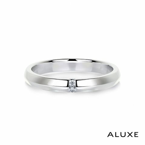 ALUXE 亞立詩 18K金 結婚男戒 梔子花 Nature系列 RB0198