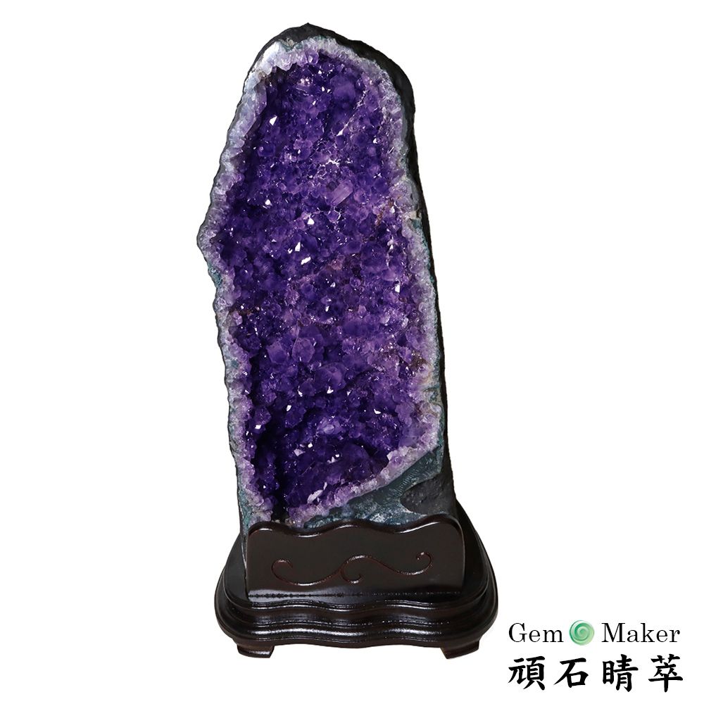 GemMaker 頑石睛萃 開運招財天然巴西紫晶洞 FA-314(13.5kg)