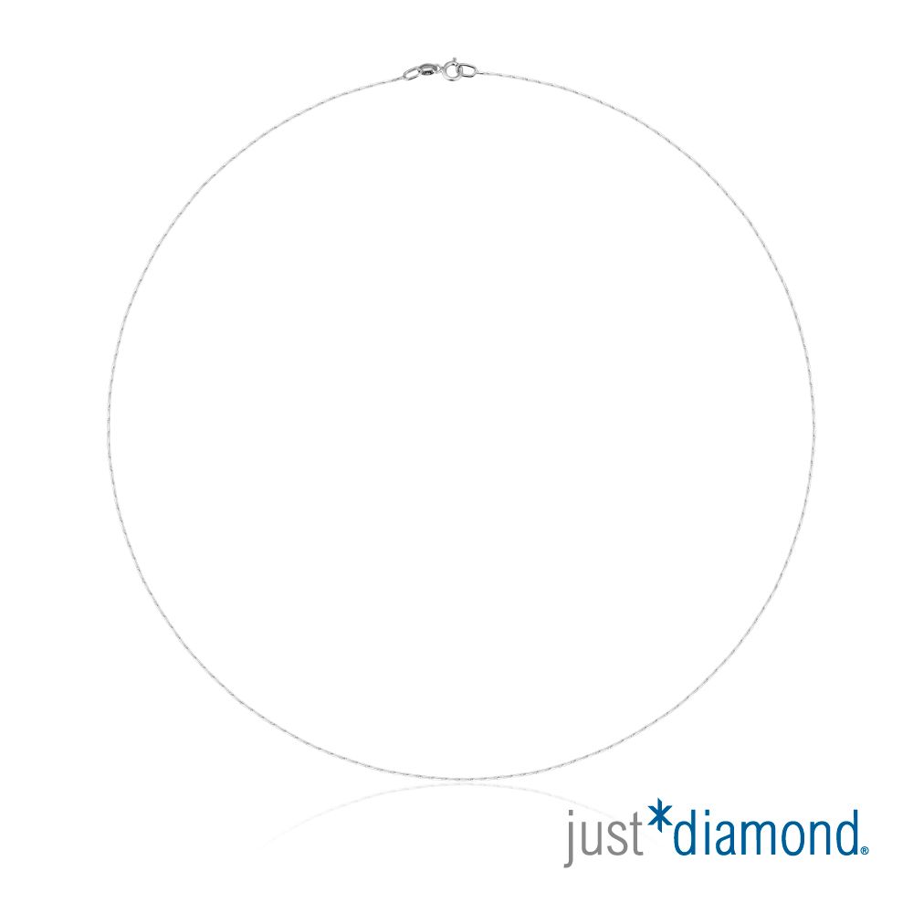 Just Diamond 鎮金店 18K金 瓜子細鍊(40cm)