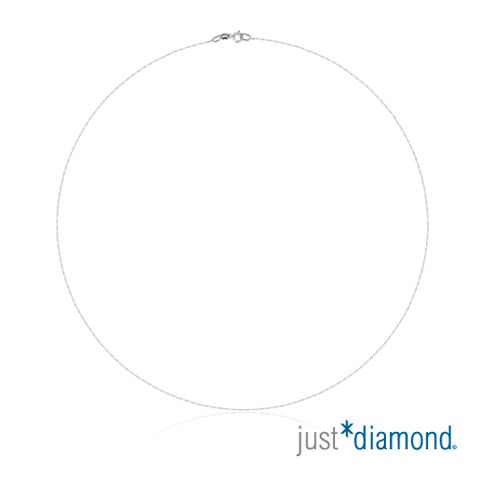 Just Diamond 鎮金店 18K金 瓜子細鍊(45cm)