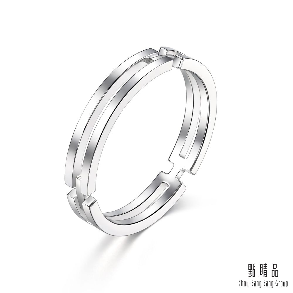 Chow Sang Sang Group 點睛品  PROMESSA 如一系列 18K金戒指(男戒)