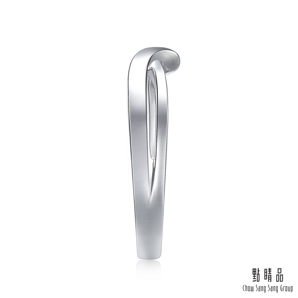 Chow Sang Sang Group 點睛品  PROMESSA PT950鉑金 小皇冠系列 戒指(男戒)