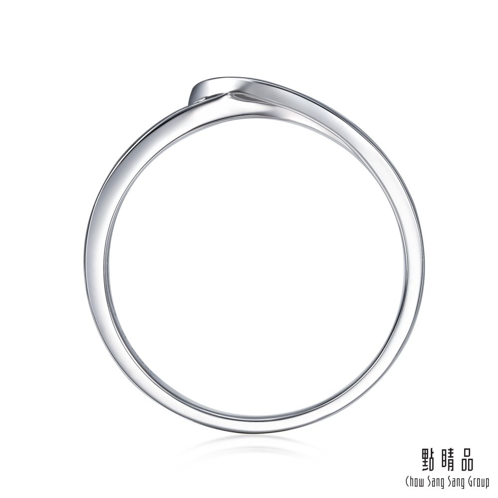 Chow Sang Sang Group 點睛品  PROMESSA PT950鉑金 小皇冠系列 戒指(男戒)