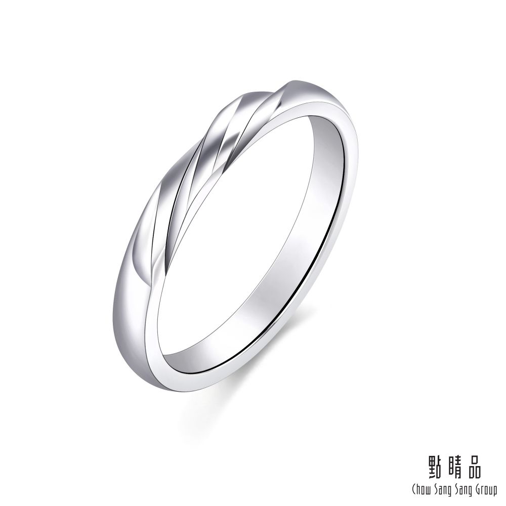 Chow Sang Sang Group 點睛品  PROMESSA PT950鉑金 星宇系列 戒指(女戒)