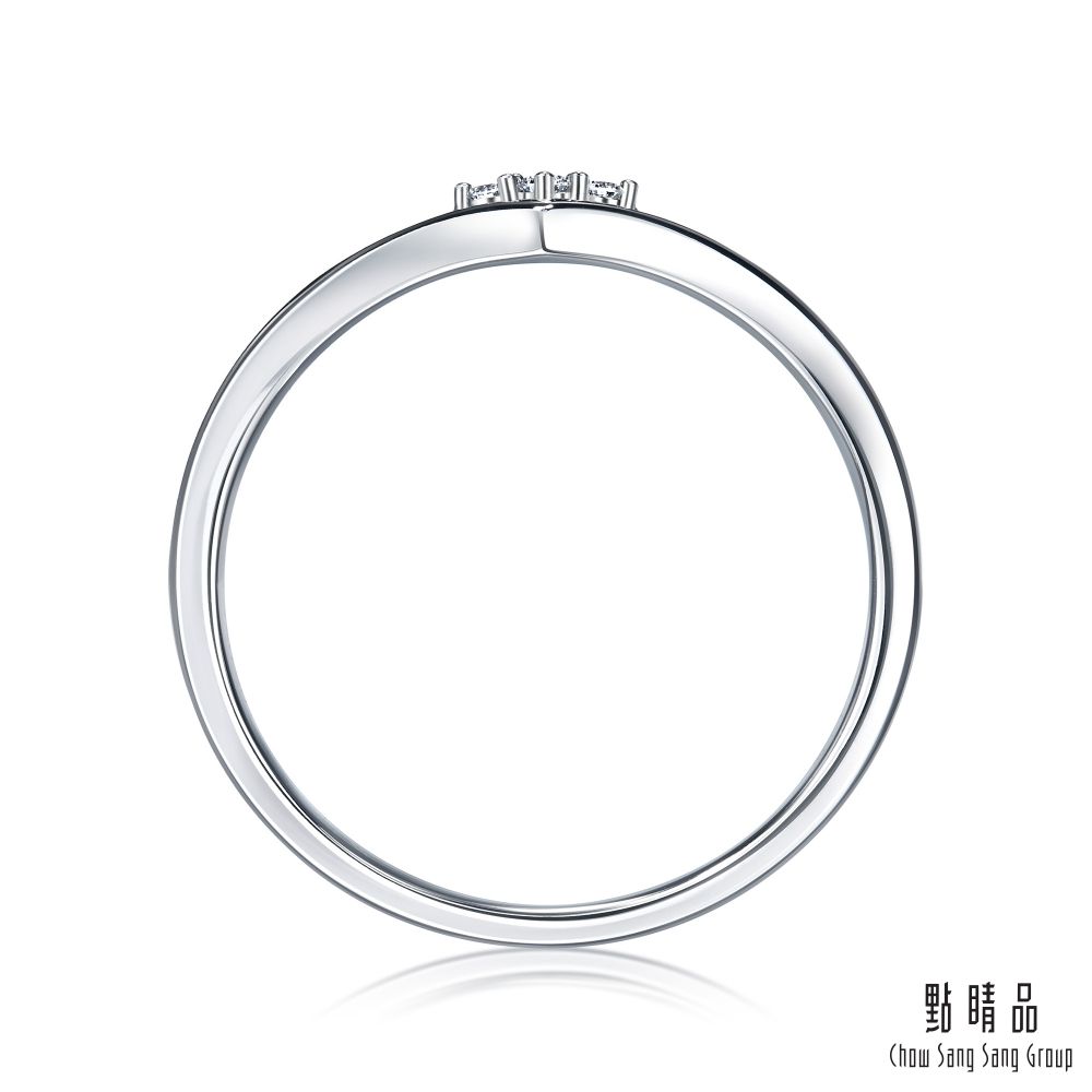 Chow Sang Sang Group 點睛品 點睛品 PROMESSA 小皇冠系列 18K金鑽石戒指(女戒)