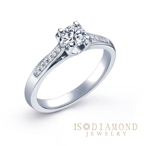 IS DIAMOND IGI 30分鑽石戒指 最白Dcolor VS高規格淨度(培育鑽石)-名品滿鑽款