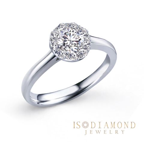 IS DIAMOND IGI 30分鑽石戒指 最白Dcolor VS高規格淨度(培育鑽石)-圓滿款