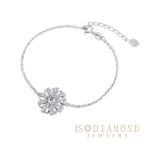 IS DIAMOND 鑽石手鍊 滿鑽 小雛菊(培育鑽石)