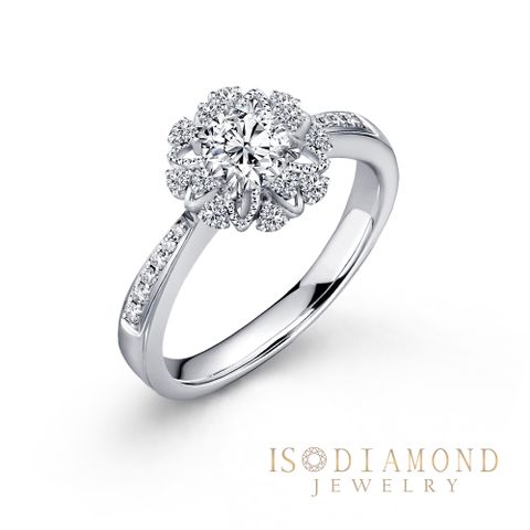 IS DIAMOND IGI 50分鑽石戒指 最白Dcolor VS高規格淨度(培育鑽石)