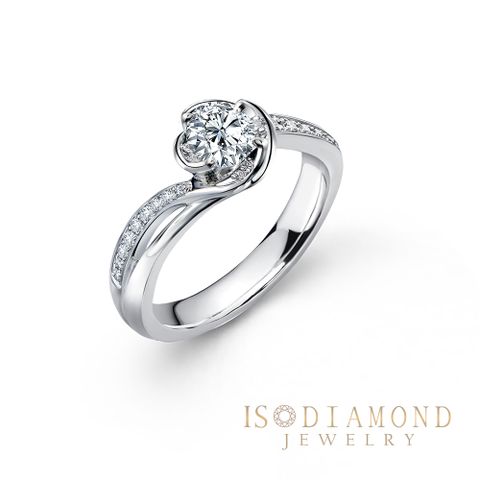 IS DIAMOND IGI 50分鑽石戒指 最白Dcolor VS高規格淨度(培育鑽石)