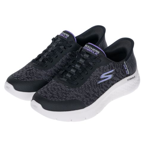 SKECHERS 斯凱奇 女鞋 健走系列 瞬穿舒適科技 GO WALK FLEX寬楦款 - 124842WBKLV