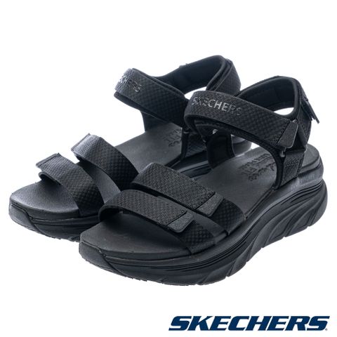 SKECHERS 女鞋 休閒系列涼拖鞋 DLUX WALKER - 119828BBK