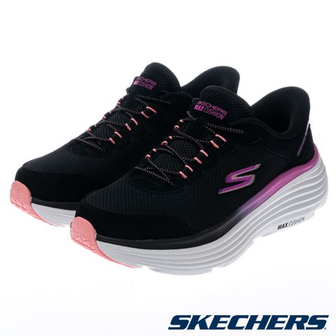 SKECHERS 女鞋 慢跑系列 瞬穿舒適科技GO RUN MAX CUSHIONING ENDEAVOUR 寬楦款 - 129474WBKPK