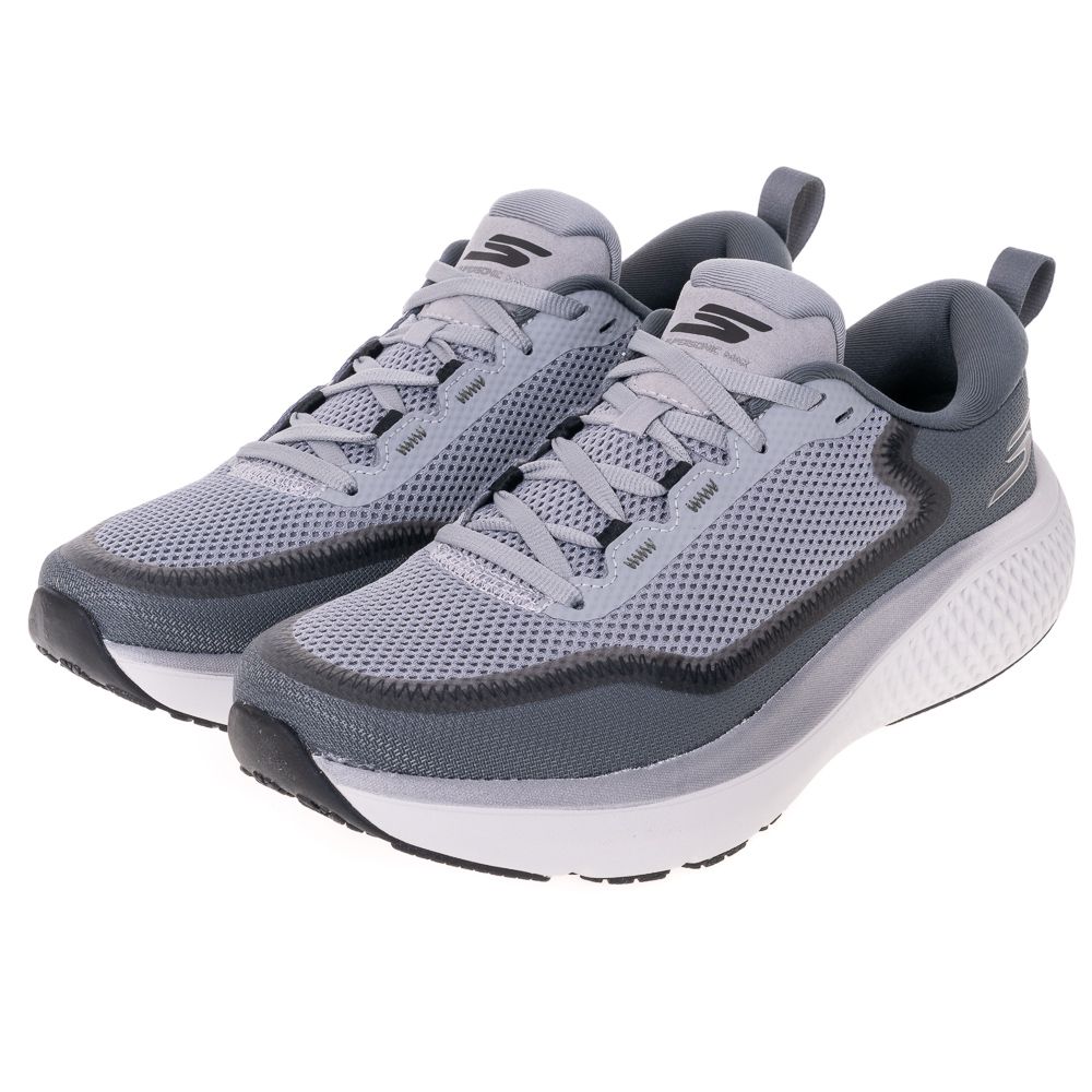 SKECHERS 男鞋 慢跑系列 GO RUN SUPERSONIC MAX - 246086GRY