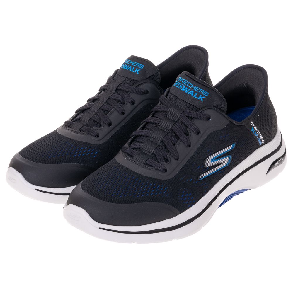 SKECHERS 男鞋 健走系列 瞬穿舒適科技 GO WALK ARCH FIT 2.0 - 216604BKBL