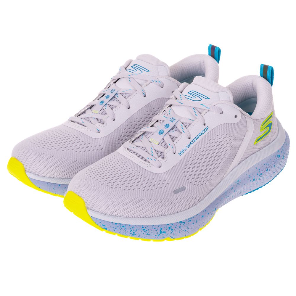 SKECHERS 男鞋 慢跑系列 GO RUN PURE 4_WATER PROOF - 246097LTGY