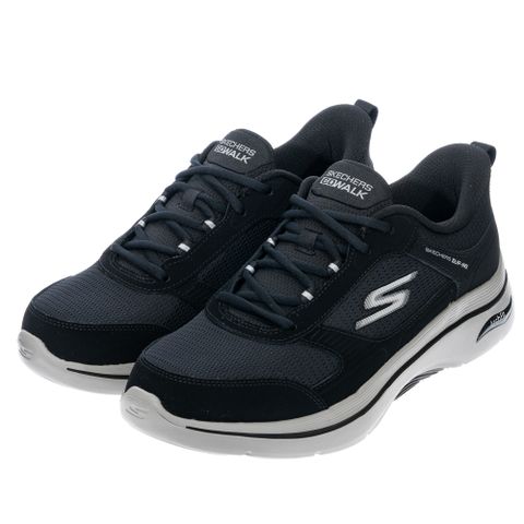 SKECHERS 斯凱奇 男鞋 休閒系列 瞬穿舒適科技 GO WALK ARCH FIT 2.0 - 216650BKGY