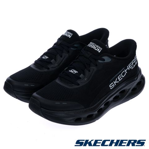 SKECHERS 男鞋 慢跑系列 瞬穿舒適科技 GO RUN MAX CUSHIONING GLIDE-STEP - 220421BBK
