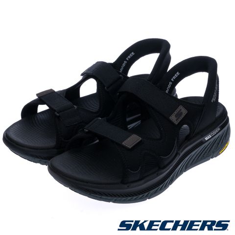 SKECHERS 男鞋 健走系列涼拖鞋 瞬穿舒適科技 MAX CUSHIONING PREMIER 2.0 SANDAL - 229217BKCC