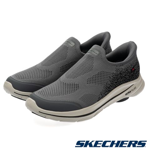 SKECHERS 男鞋 健走系列 瞬穿舒適科技 GO WALK 8 - 216784GYBK