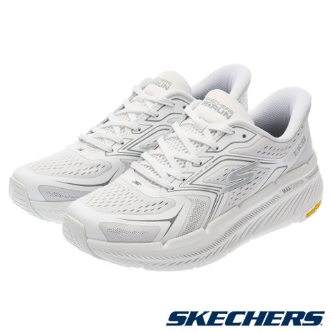 SKECHERS 男鞋 慢跑系列 瞬穿舒適科技 GO RUN MAX CUSHIONING PREMIER 2.0 - 220837WHT