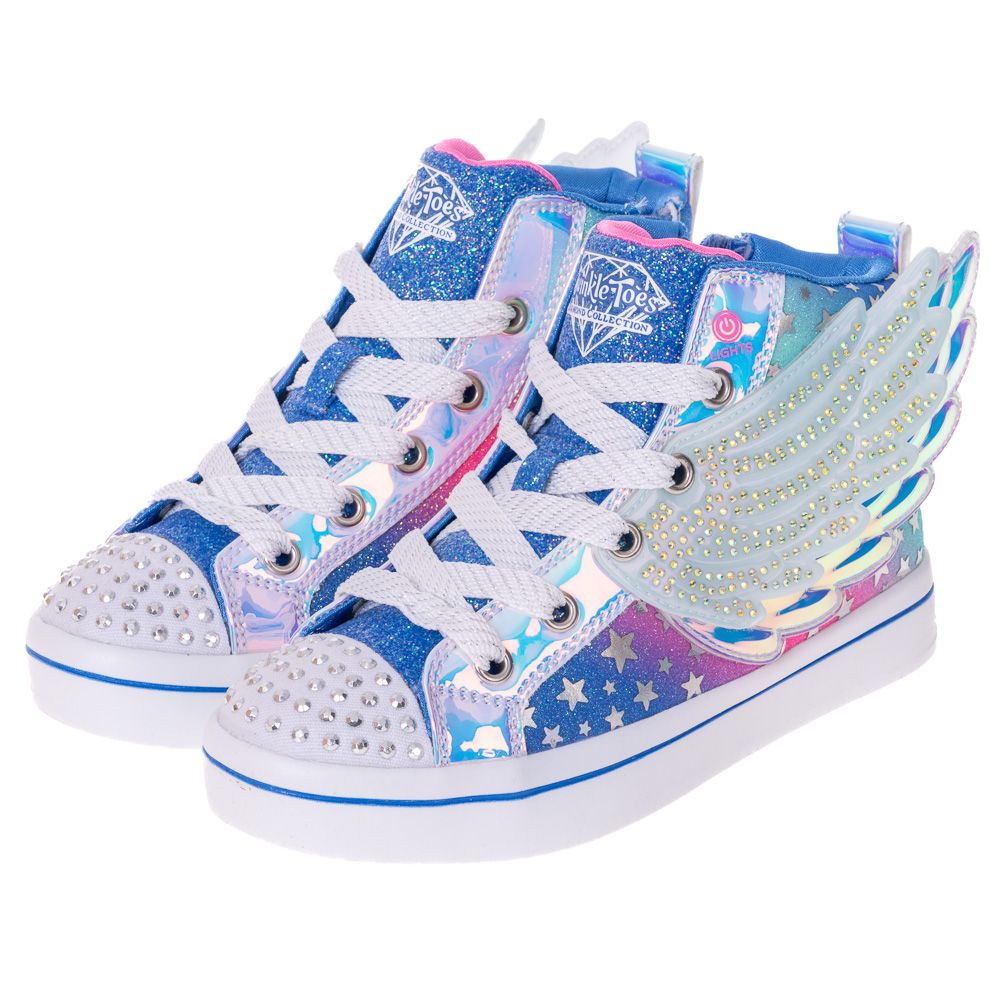 SKECHERS 童鞋 女童系列燈鞋 TWI-LITES 2.0 - 314392LBLMT