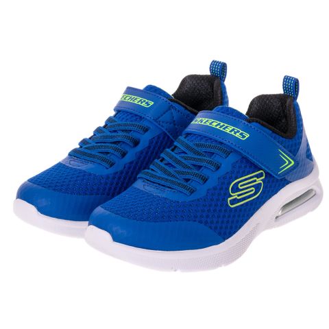 SKECHERS 童鞋 男童系列 MICROSPEC MAX 寬楦款 - 403818WLBLLM