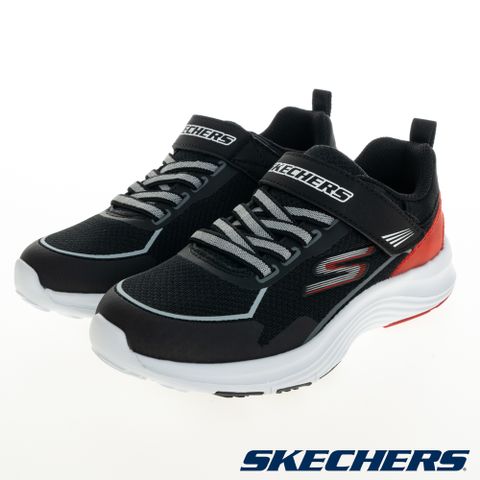 SKECHERS 童鞋 男童系列 RAZOR GRIP - 405274LBKRD