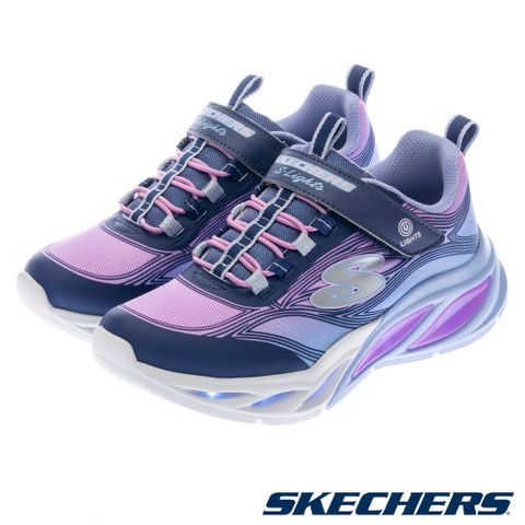 SKECHERS 童鞋 女童系列燈鞋 COSMIC GLOW - 303712LNVMT