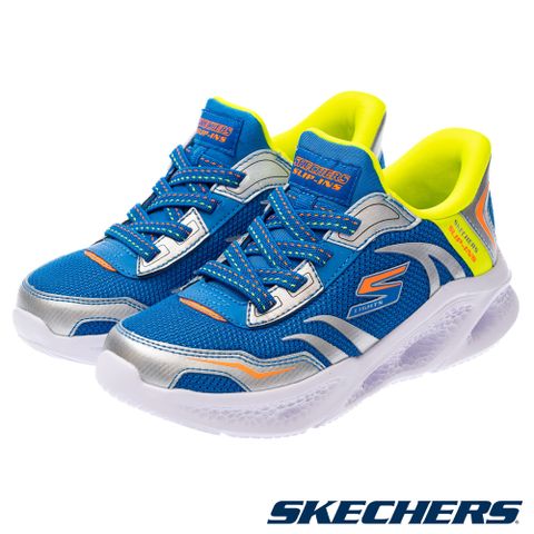 SKECHERS 童鞋 男童燈鞋系列 瞬穿舒適科技 SKECHERS METEOR-LIGHTS - 403848LBLYL