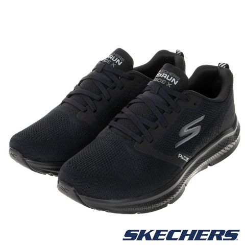 SKECHERS 男鞋 競速跑鞋系列 GORUN RIDE X 寬楦款 - 246095WWBBK