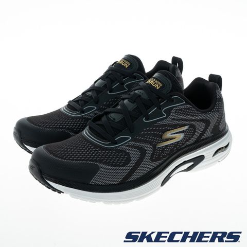 SKECHERS 斯凱奇 男鞋 慢跑鞋 慢跑系列 GO RUN ARCH FIT - 220631BKW