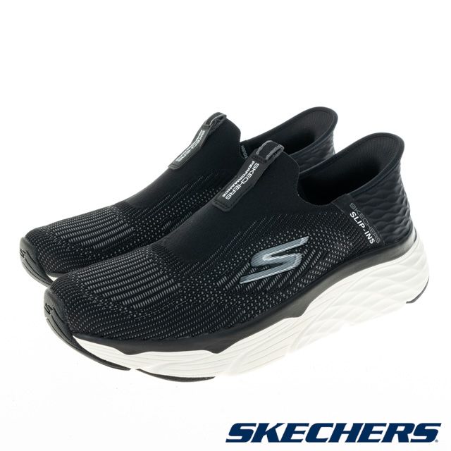 SKECHERS  男鞋 慢跑鞋 慢跑系列 瞬穿舒適科技 GO RUN MAX CUSHIONING ELITE - 220389BKW