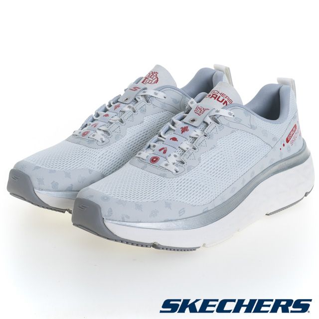 SKECHERS  男鞋 慢跑系列 GO RUN MAX CUSHIONING DELTA - 2024 CNY 龍年限定款 - 802017GRY