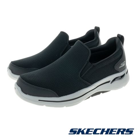 SKECHERS 男鞋 健走系列 GO WALK ARCH FIT - 216260BKGY