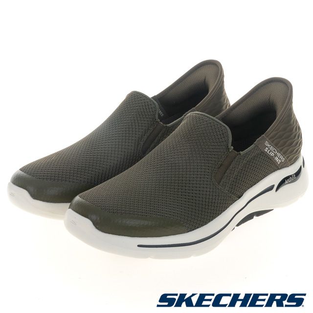 SKECHERS  男鞋 健走系列 瞬穿舒適科技 GO WALK ARCH FIT - 216259OLV