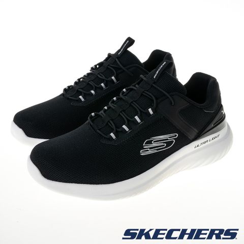 SKECHERS 男鞋 運動鞋 運動系列 BOUNDER 2.0 寬楦款 - 232673WBLK